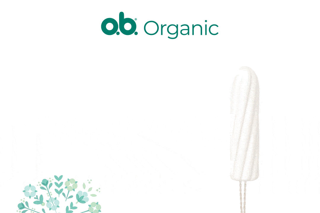Animacja produktów o.b.® Organic